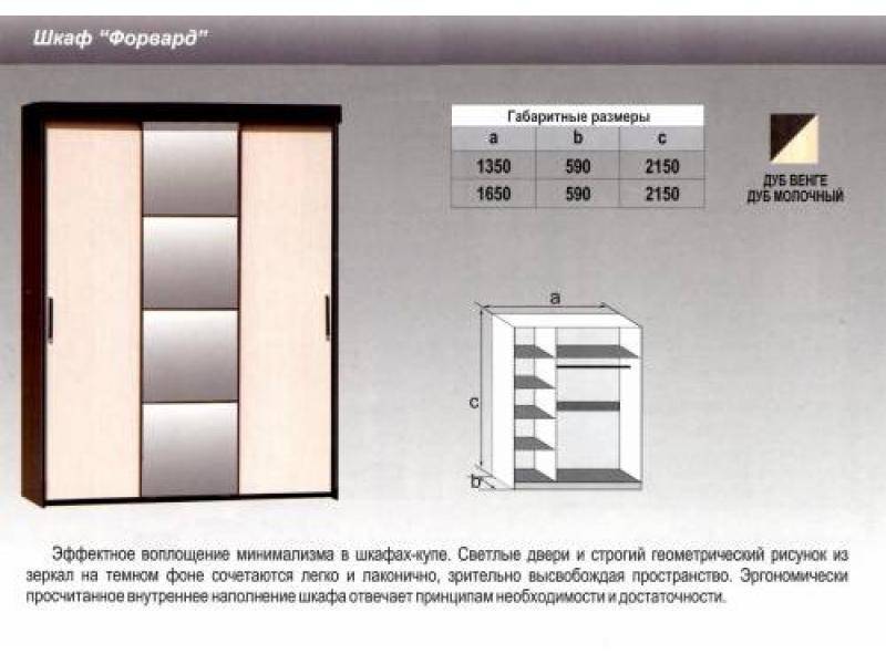 шкаф - купе форвард в Твери