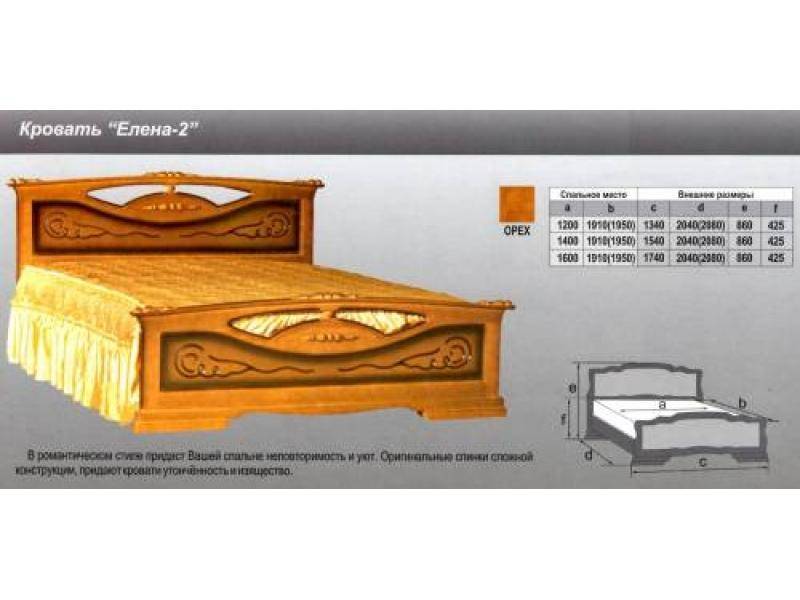 кровать елена 2 в Твери