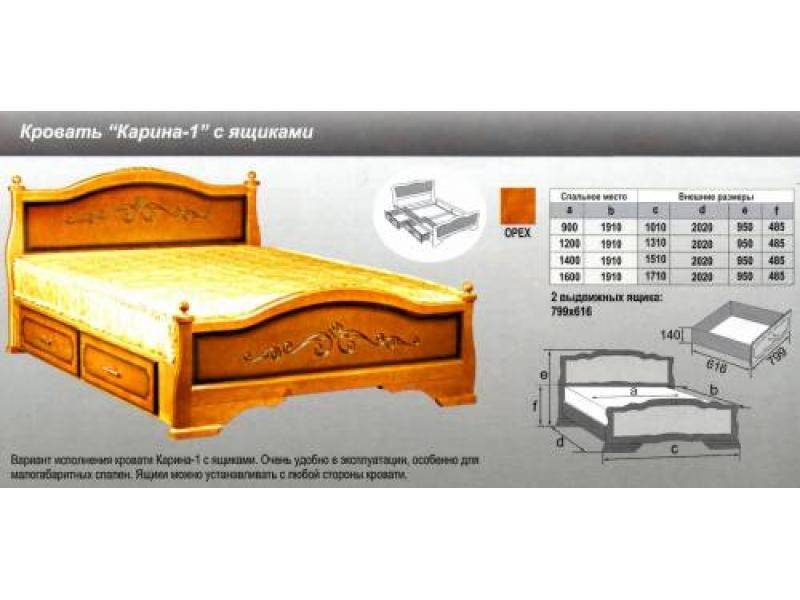 кровать карина 1 в Твери