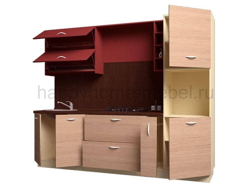 небольшая готовая кухня life wood 3 2600 в Твери