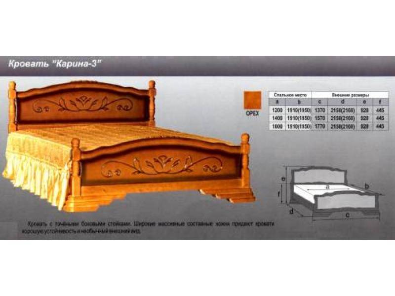 кровать карина 3 в Твери