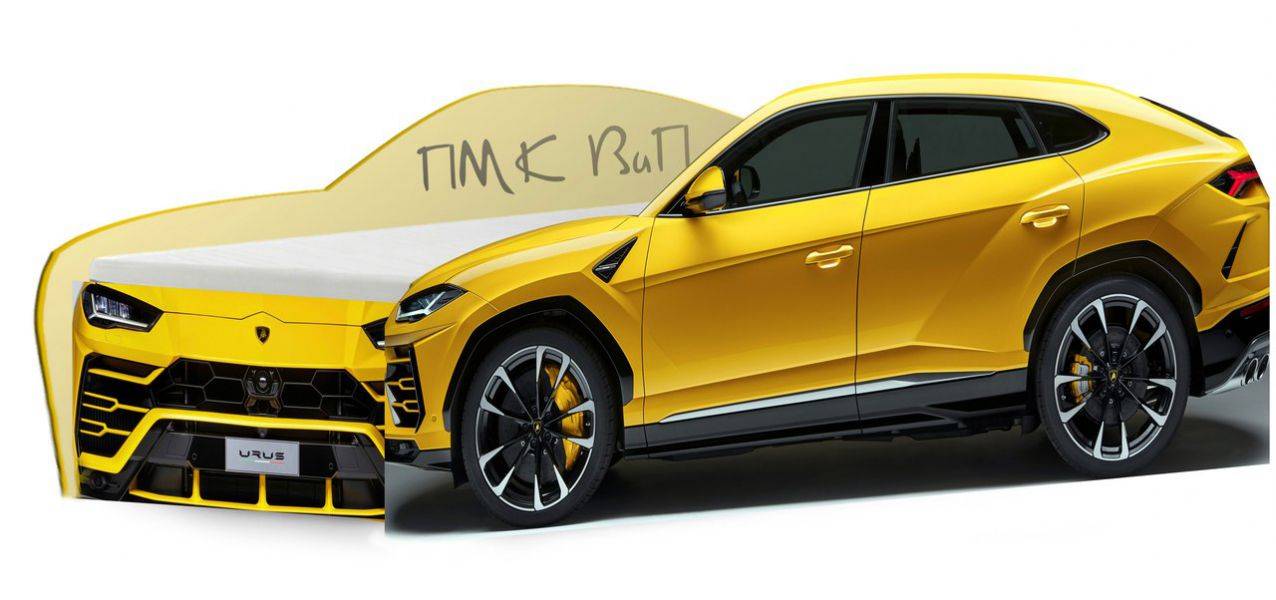 кровать-машинка lamborghini urus в Твери