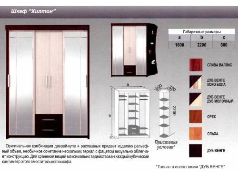 шкаф хилтон в Твери