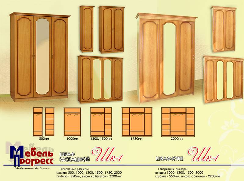 шкаф-купе «шк-1» в Твери