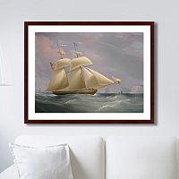 картина: the topsail schooner, 1838г. в Твери