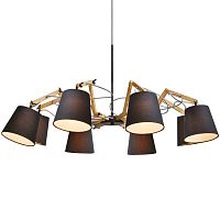 подвесная люстра arte lamp pinoccio a5700lm-8bk в Твери