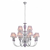 подвесная люстра st luce lilium sl175.103.12 розовая в Твери