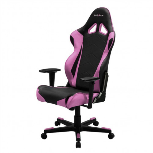 кресло геймерское dxracer racing черно-розовое в Твери