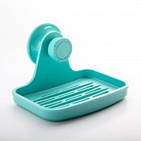 мыльница для душа настенная flex ярко-голубая в Твери