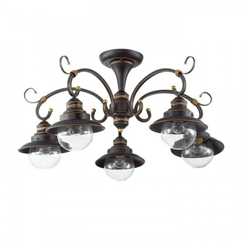 потолочная люстра odeon light sandrina 3249/5c в Твери