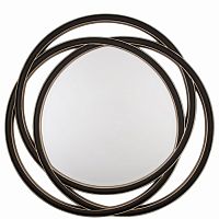 зеркало круглое черное большое диаметр 120 см round s в Твери