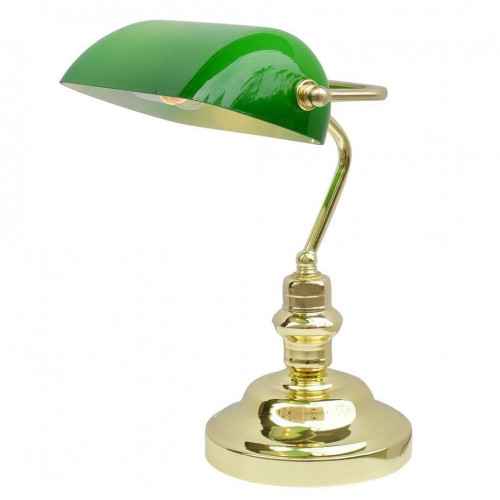 настольная лампа arte lamp banker a2491lt-1go в Твери