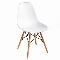 стул деревянный eames pc-015 white в Твери