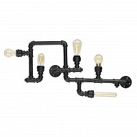 потолочная люстра ideal lux plumber pl5 nero в Твери