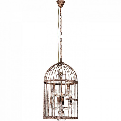 подвесной светильник cage chandelier коричневый в Твери