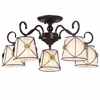 потолочная люстра arte lamp 72 a5495pl-5br в Твери