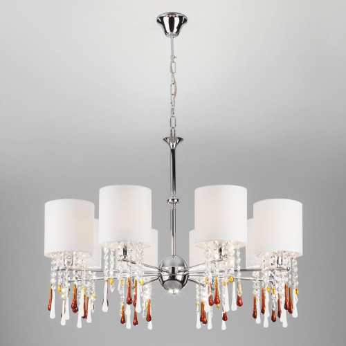 подвесная люстра bogates glamour 300/8 strotskis в Твери