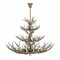 подвесная люстра st luce renna sl154.703.27 коричневая в Твери