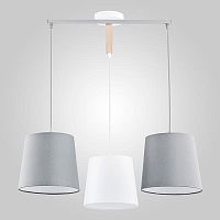 подвесная люстра tk lighting 1279 balance серая в Твери