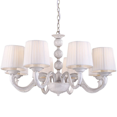 подвесная люстра arte lamp alba a9395lm-8wg в Твери