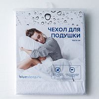 чехол защитный на подушку с мембраной blue sleep hybrid 050*070 в Твери