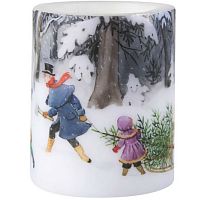 свеча большая elsa beskow рождественское дерево, 12х10 см в Твери