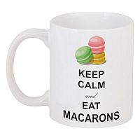 кружка с рисунком macarons в Твери