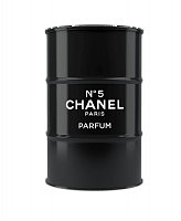 декоративная бочка chanel №5 black xl в Твери