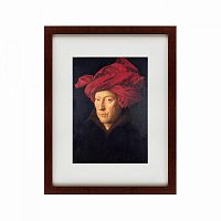 картина: portrait of a man in a chaperon (self-portrait), 1433 в Твери