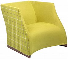 кресло vivienne armchair yellow checkerboard в Твери