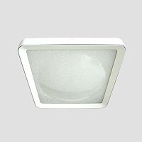 потолочный светодиодный светильник ambrella light orbital crystal sand fs1216 wh/wh 72w+29w d500*500 в Твери