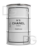 декоративная бочка- шкаф chanel №5 white l в Твери