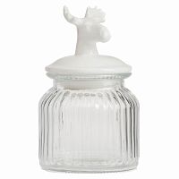 декоративная банка с крышкой deer маленькая в Твери