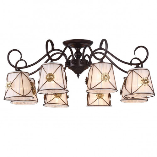 потолочная люстра arte lamp 72 a5495pl-8br в Твери