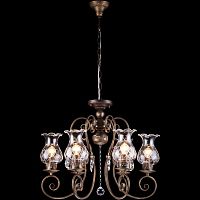 подвесная люстра arte lamp palermo a2053lm-6br в Твери