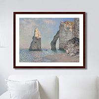 картина: the rock needle and the porte d'aval, 1885г. в Твери