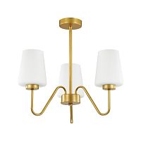 подвесная люстра lumion olivia 3791/3c белая в Твери
