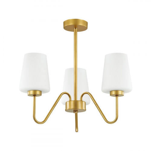 подвесная люстра lumion olivia 3791/3c белая в Твери