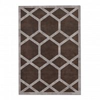 ковер ashton cocoa 150x220 коричневый в Твери