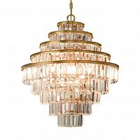 люстра alaine 80 латунь, прозрачное стекло латунь, прозрачная в Твери