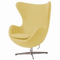 кресло egg chair желтое в Твери