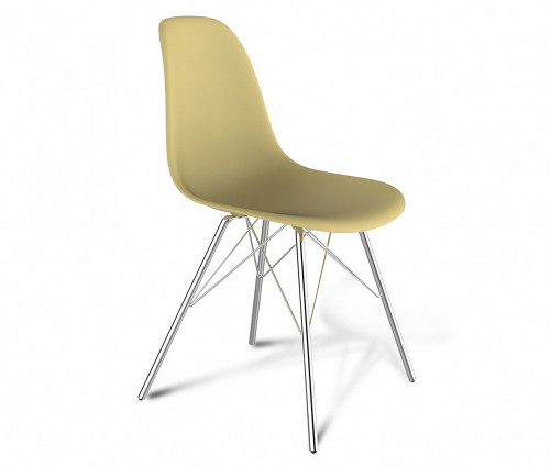 стул dsr бежевый s37 (eames style) в Твери