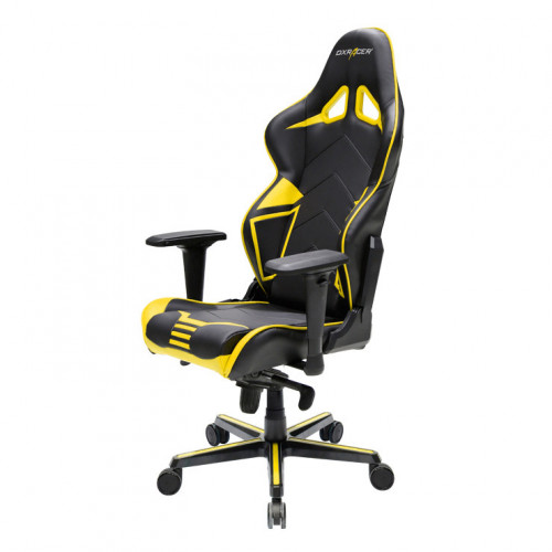 кресло геймерское dxracer racing rv131 черно-желтое в Твери