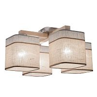 потолочная люстра tk lighting 1918 nadia white 4 в Твери