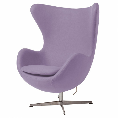 кресло egg chair сиреневое в Твери