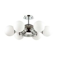 потолочная люстра odeon light miolla 3972/7c белая в Твери