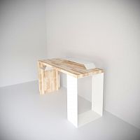 стол рабочий письменный с подставкой для монитора ecocomb-2 в Твери