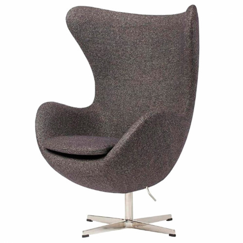 кресло egg chair серое в Твери