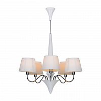 подвесная люстра arte lamp a1528lm-5wh белая в Твери