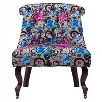 кресло мягкое amelie french country chair бабочки в Твери